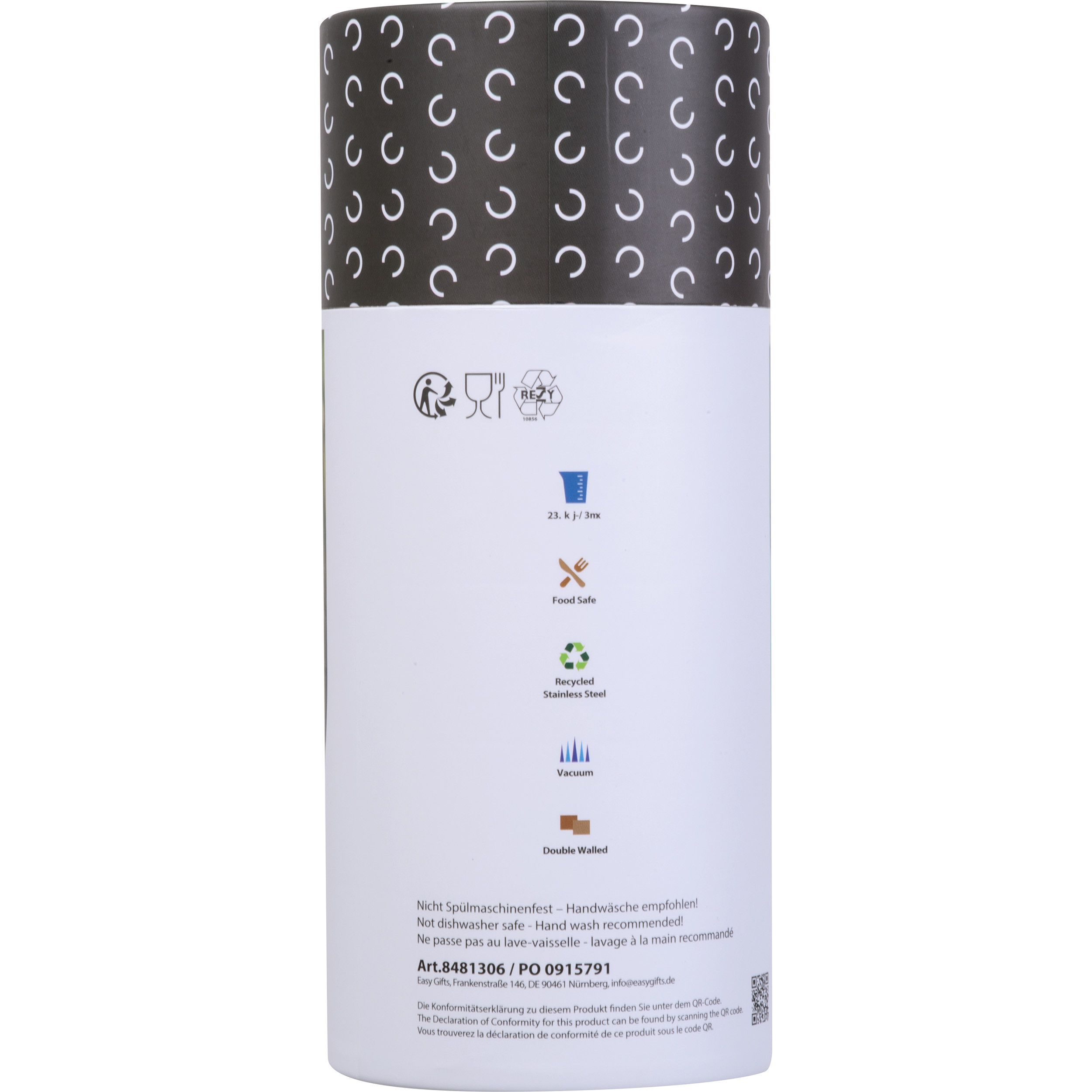 MoLu Trinkbecher Ponta Grossa 450 ml - weiß-531