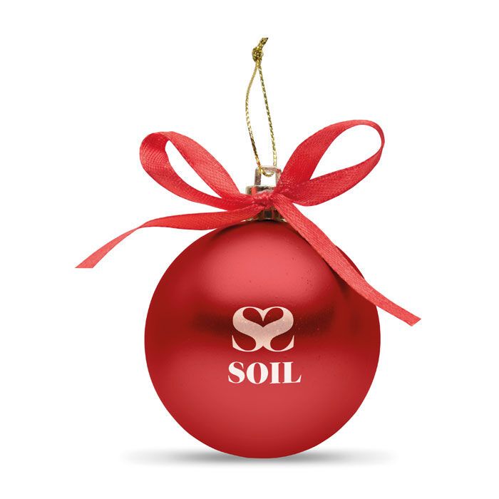 Weihnachtsbaumkugel BELLES - rot-144