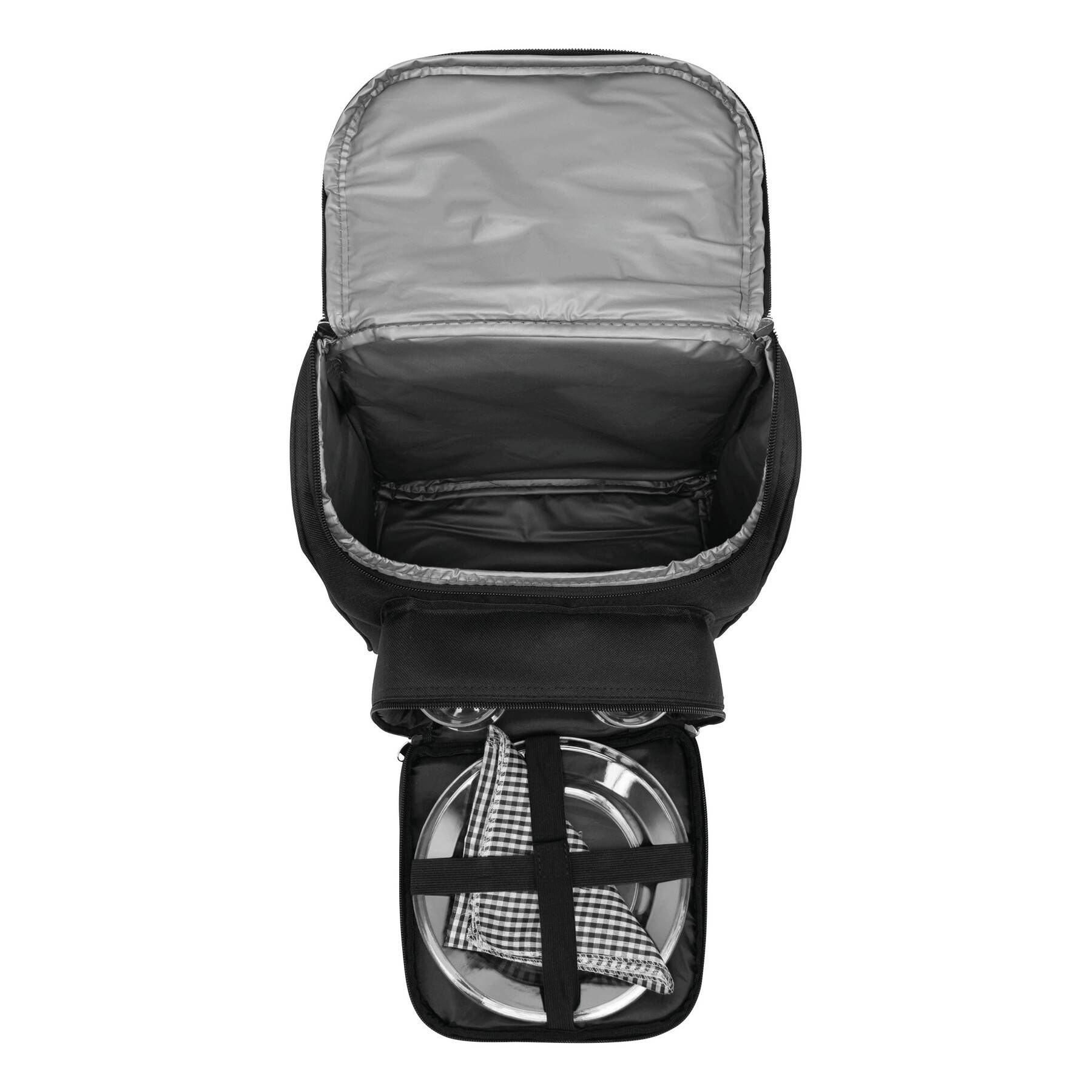 Picknick-Rucksack OUTSIDE - schwarz-219