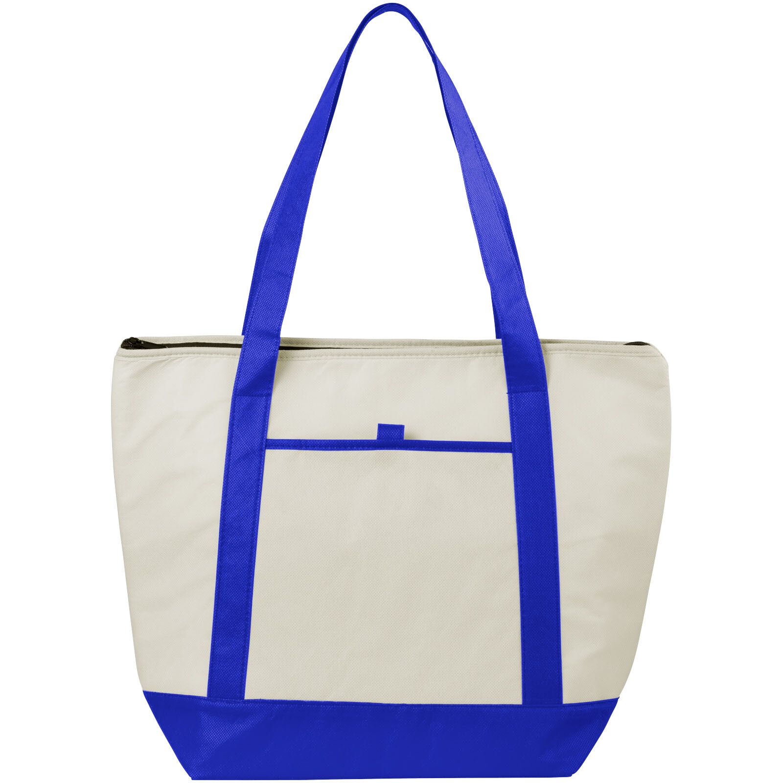 Lighthouse Non Woven Kühltasche 21L - natural -  royalblau-340