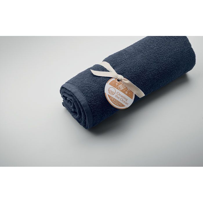 SEAQUAL® Handtuch 70x140cm SAND - blau-970