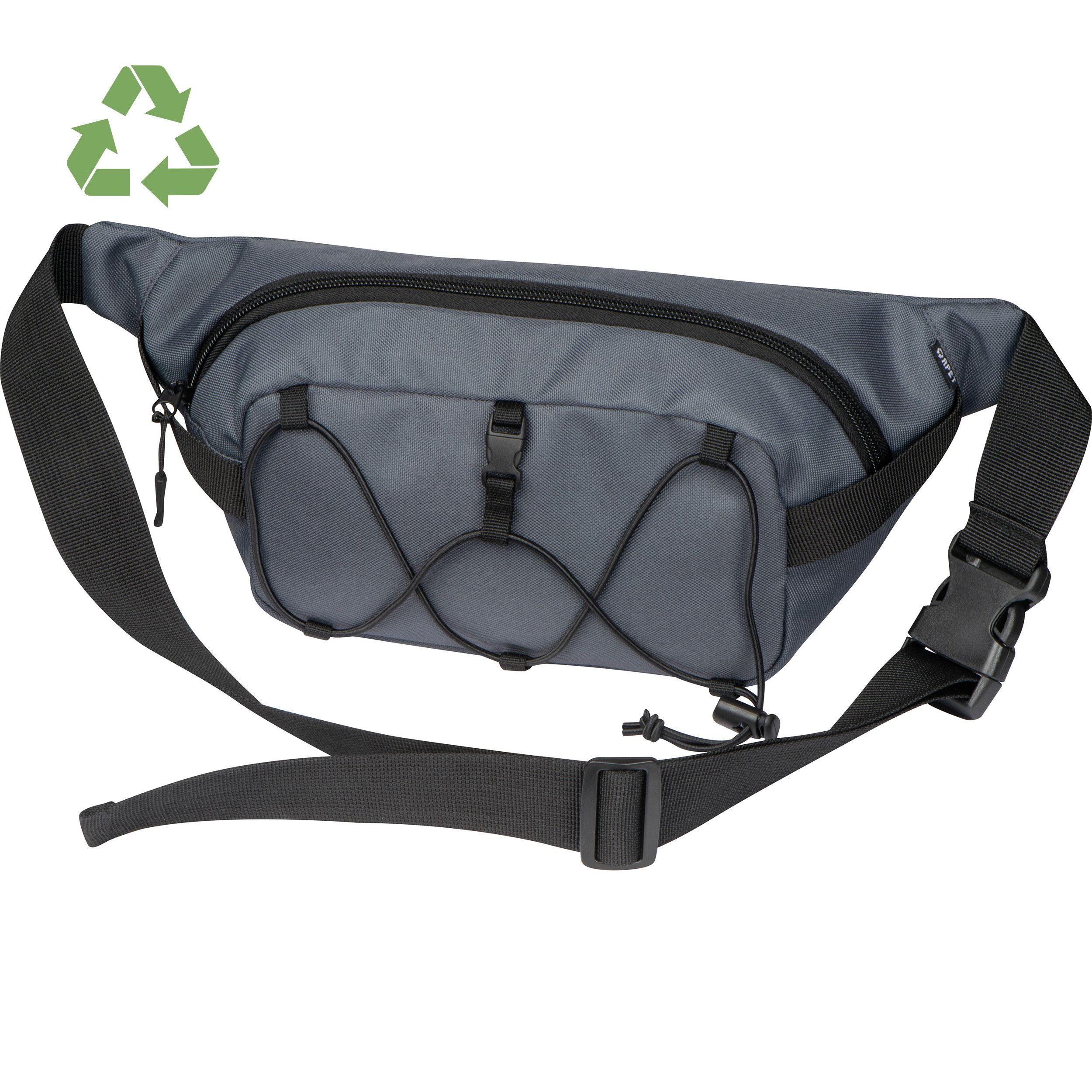 RPET Gürteltasche - anthrazit-835