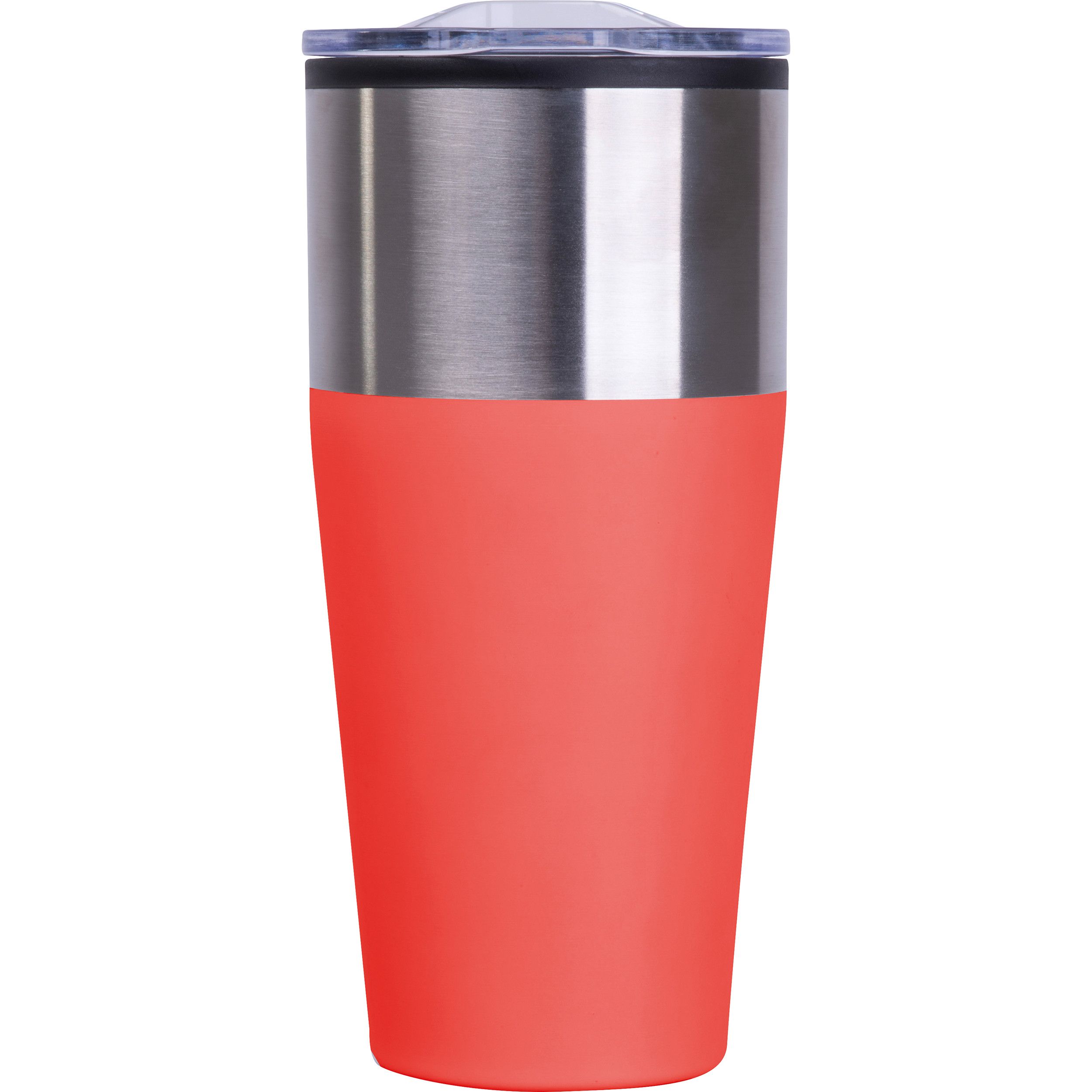 Doppelwandiger Trinkecher, 600ml JORDAN - rot-725