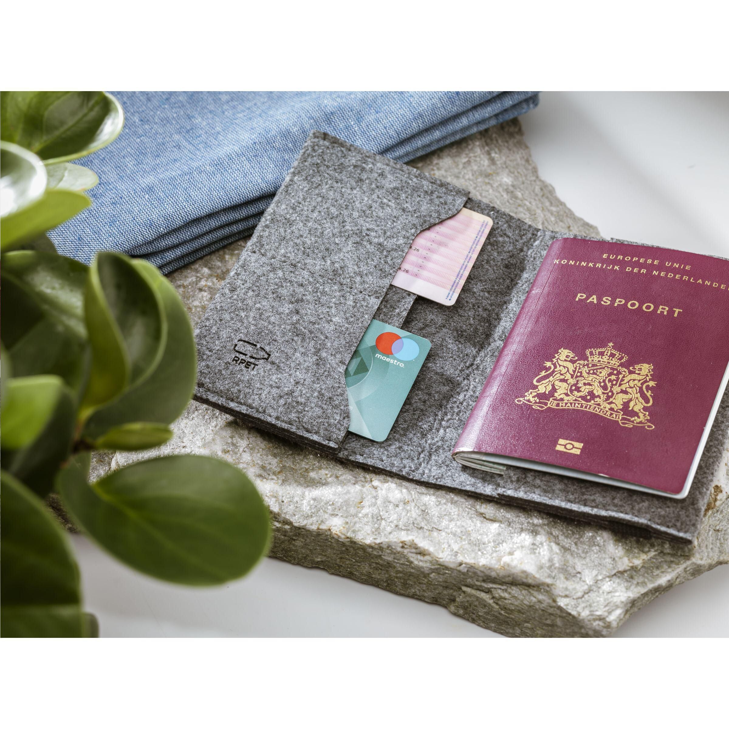 Identify GRS RPET Felt Ausweishülle - grau-728