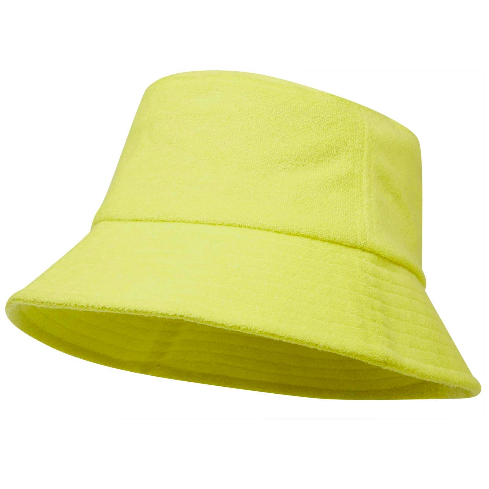 Melo GRS-recycelter Sonnenhut aus Frottee - limone - 0-716