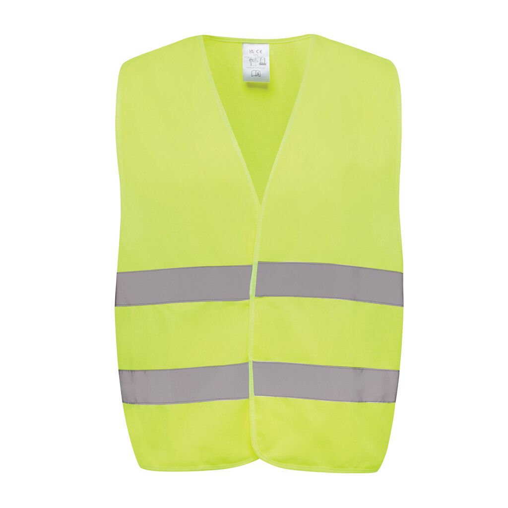 Sicherheitsweste aus GRS recyceltem PET - gelb-845