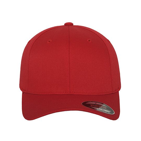 Wooly Combed Cap - red-829