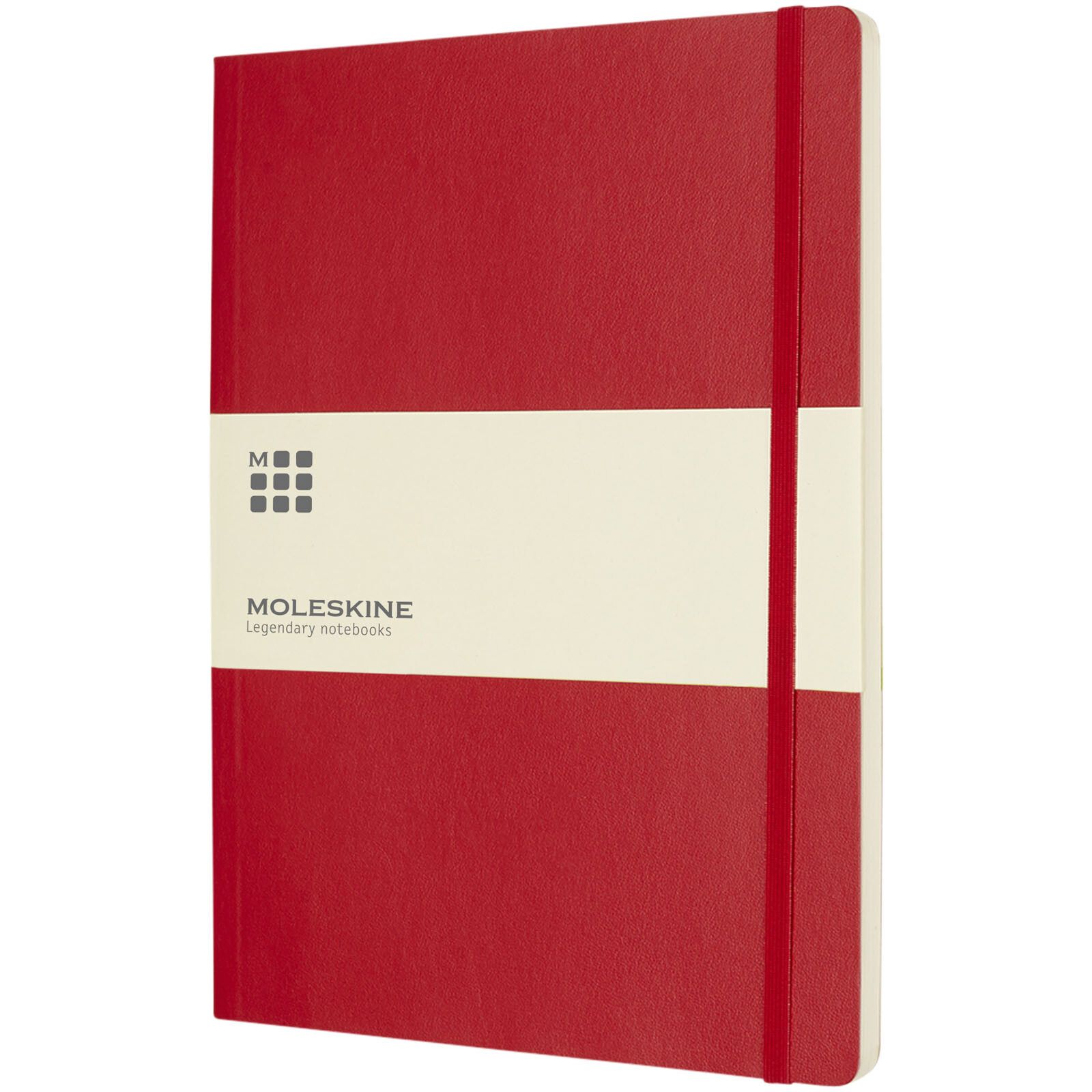 Classic Softcover Notizbuch XL – blanko - scharlachrot-47