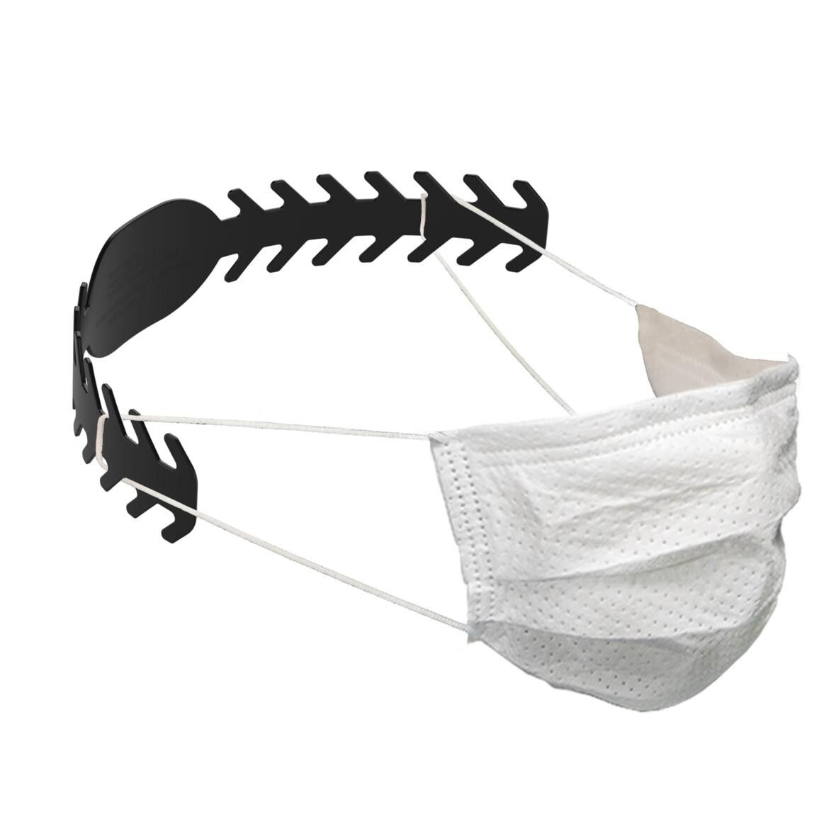 Maskenhalterung Comfort, large - schwarz-661