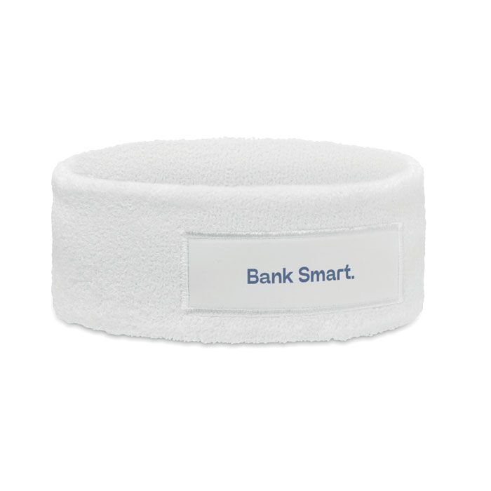 Stirnband Polycotton ATAMA - weiß-387