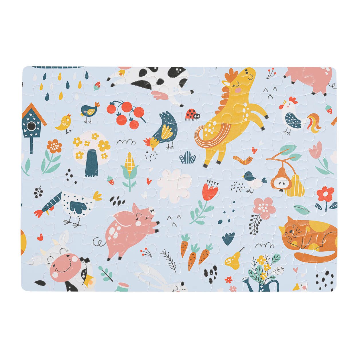 Mizzle Puzzle mit Sublimationsdruck - weiß-413
