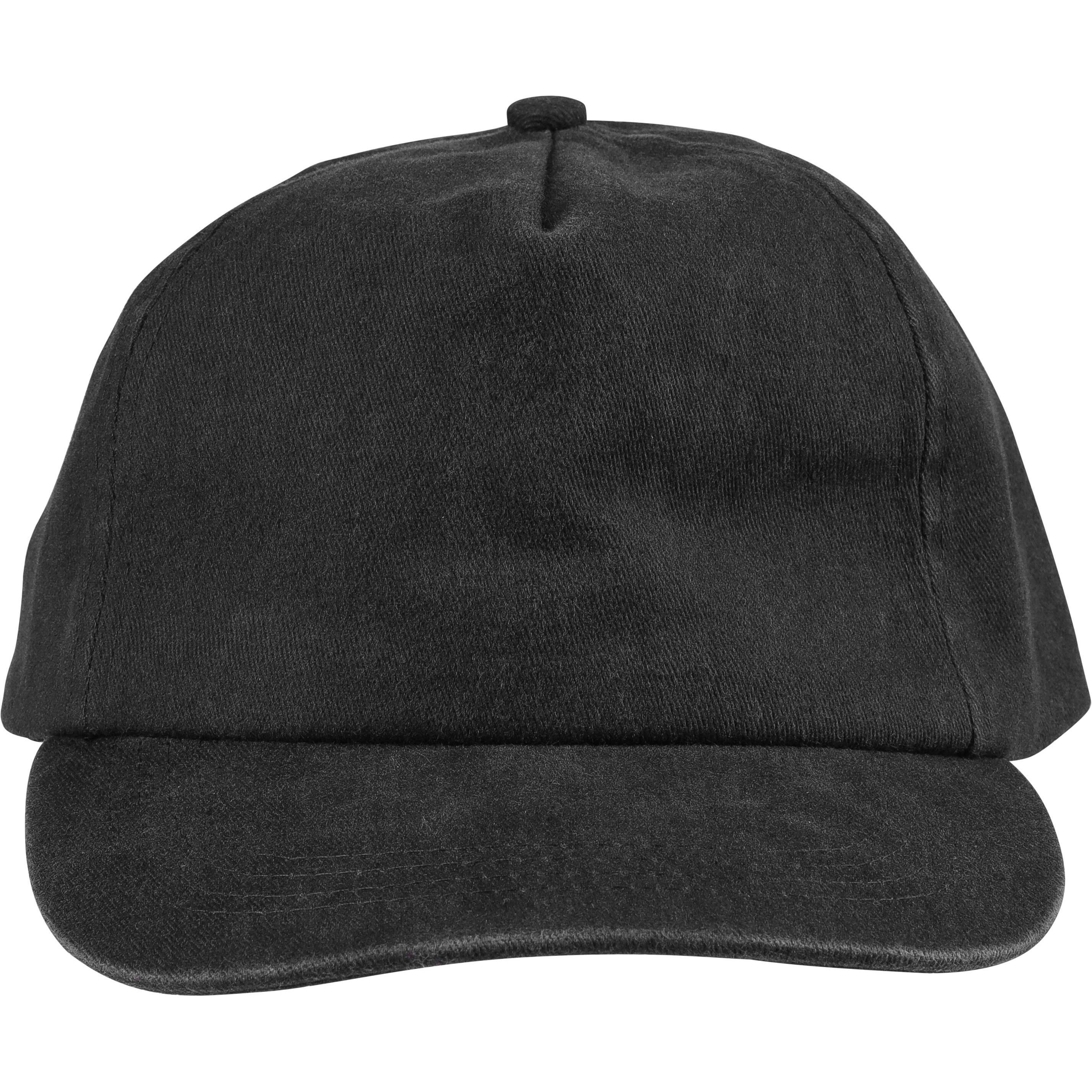 Baumwolle (240 g/m²) Mütze Liora - schwarz-255
