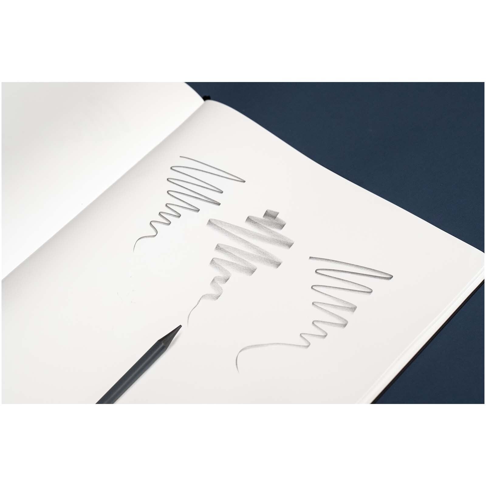 Karst 5er-Pack 2B holzlose Graphitstifte - grau-499