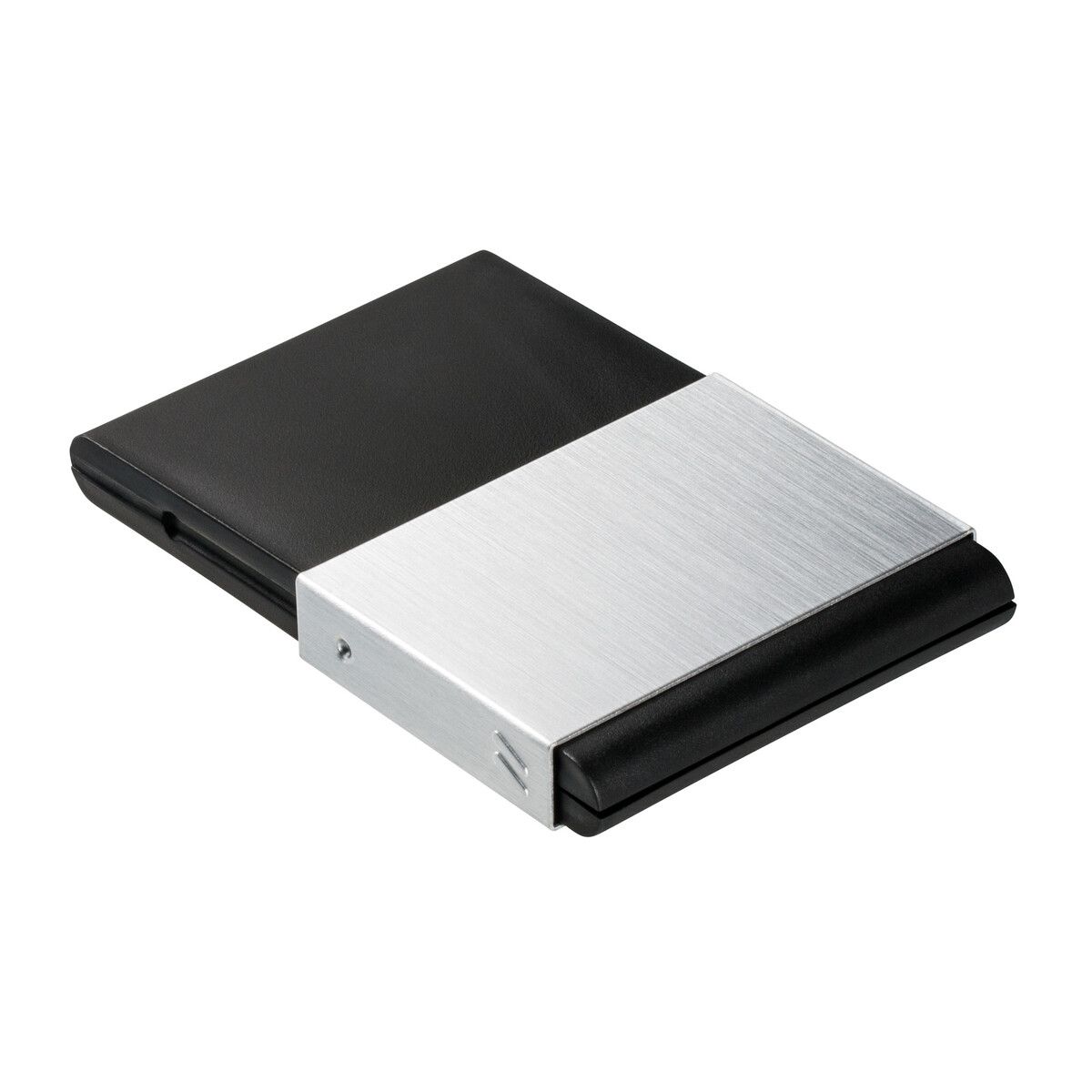 Kredit- und Visitenkartenbox REFLECTS-SARZEDO - silber - schwarz-771