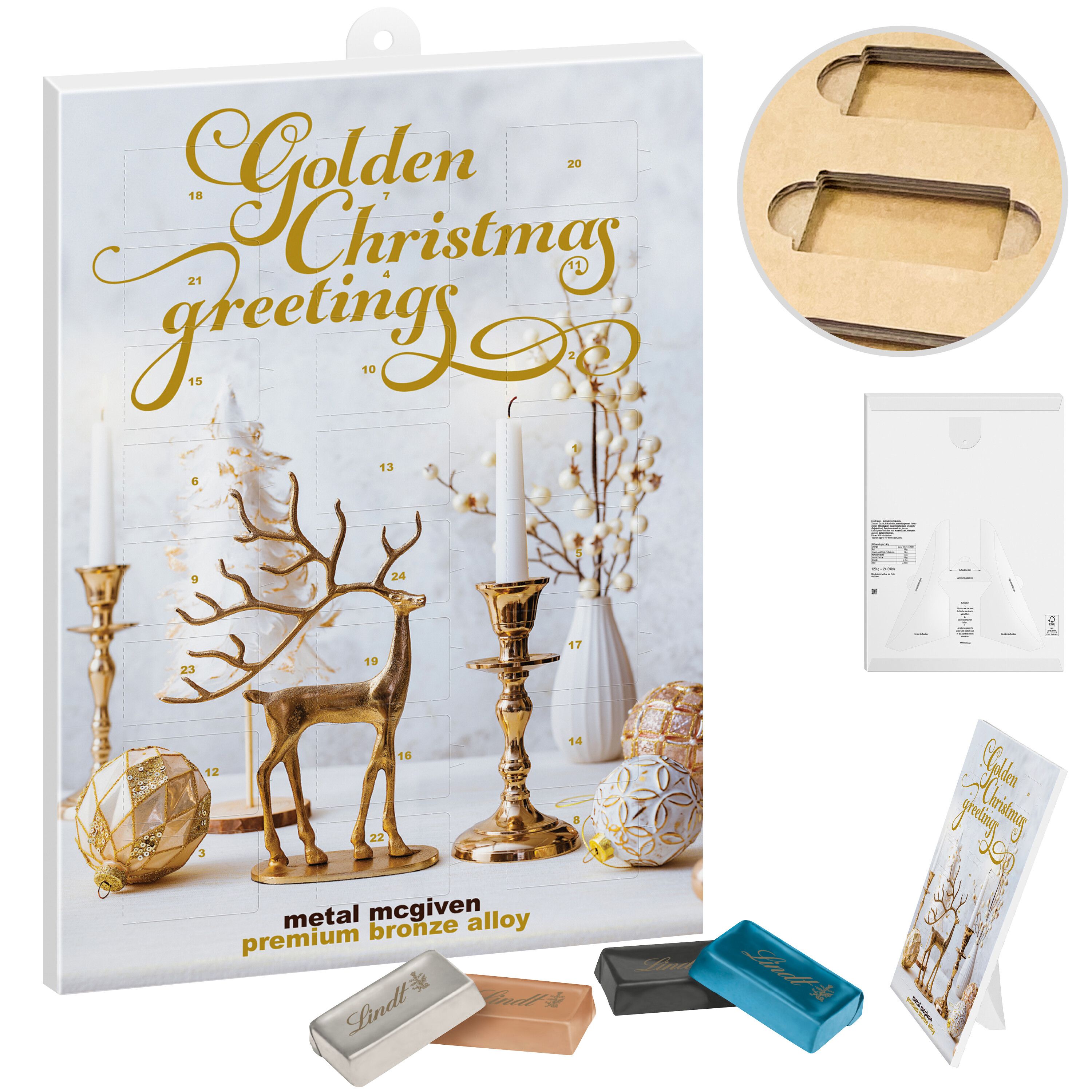 Lindt-Naps Adventskalender, PAPIER-807
