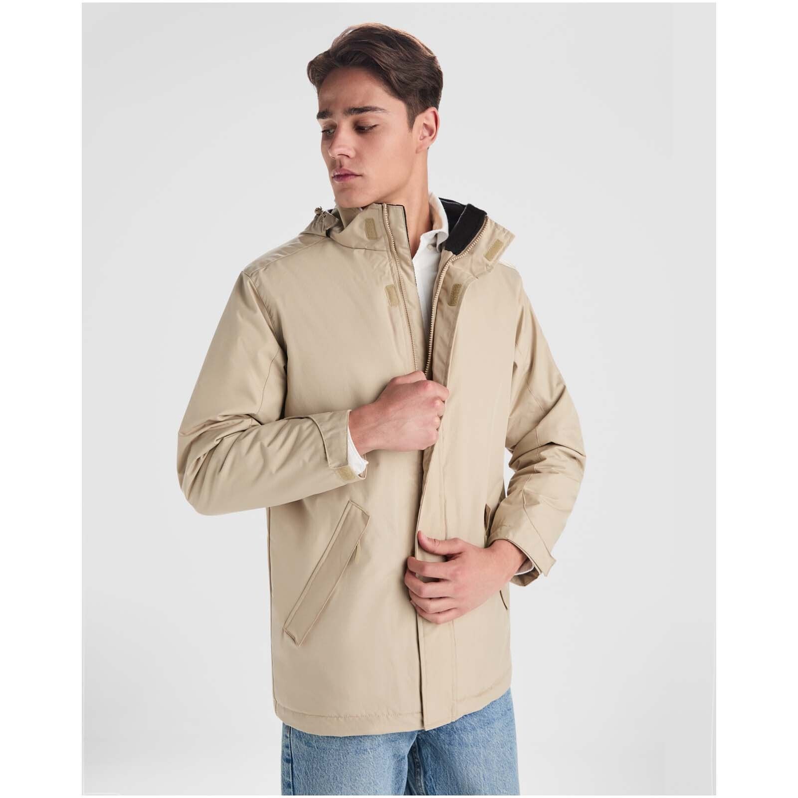 America wattierter Parka für Herren - dunkelblei - 3XL-68