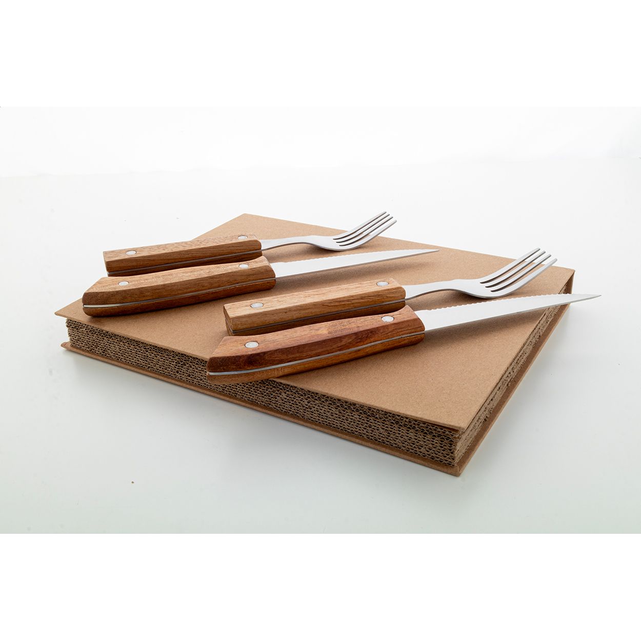 Tomahawk Steak-Besteckset - natur-807