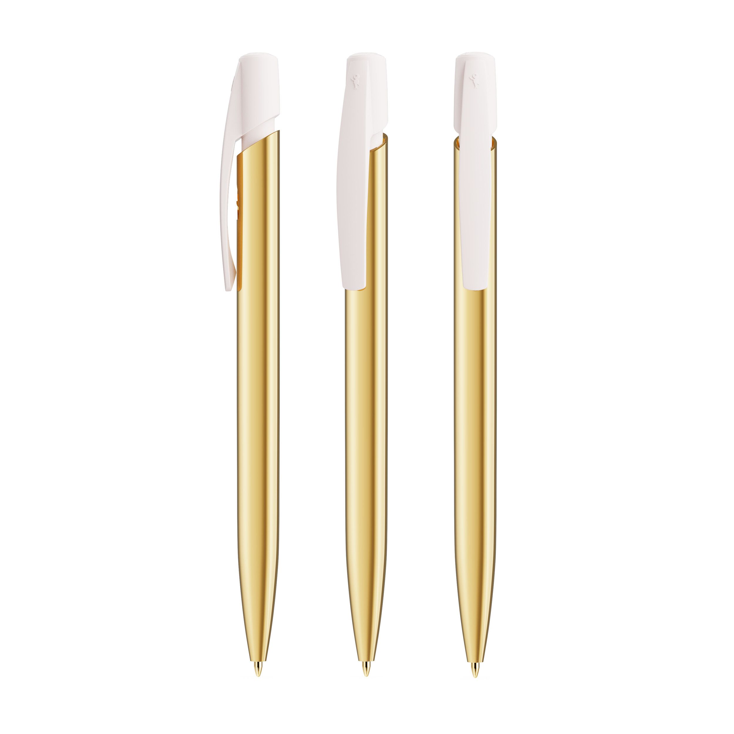 BIC® Media Clic Shine ballpen, Mine schwarz - gold-522