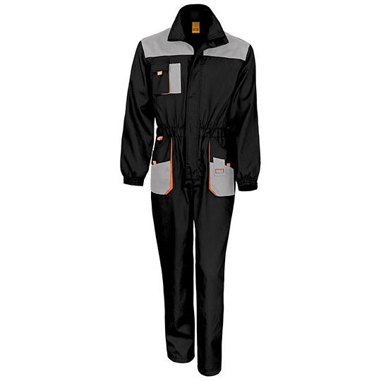 Lite Coverall - black - grey - orange-53