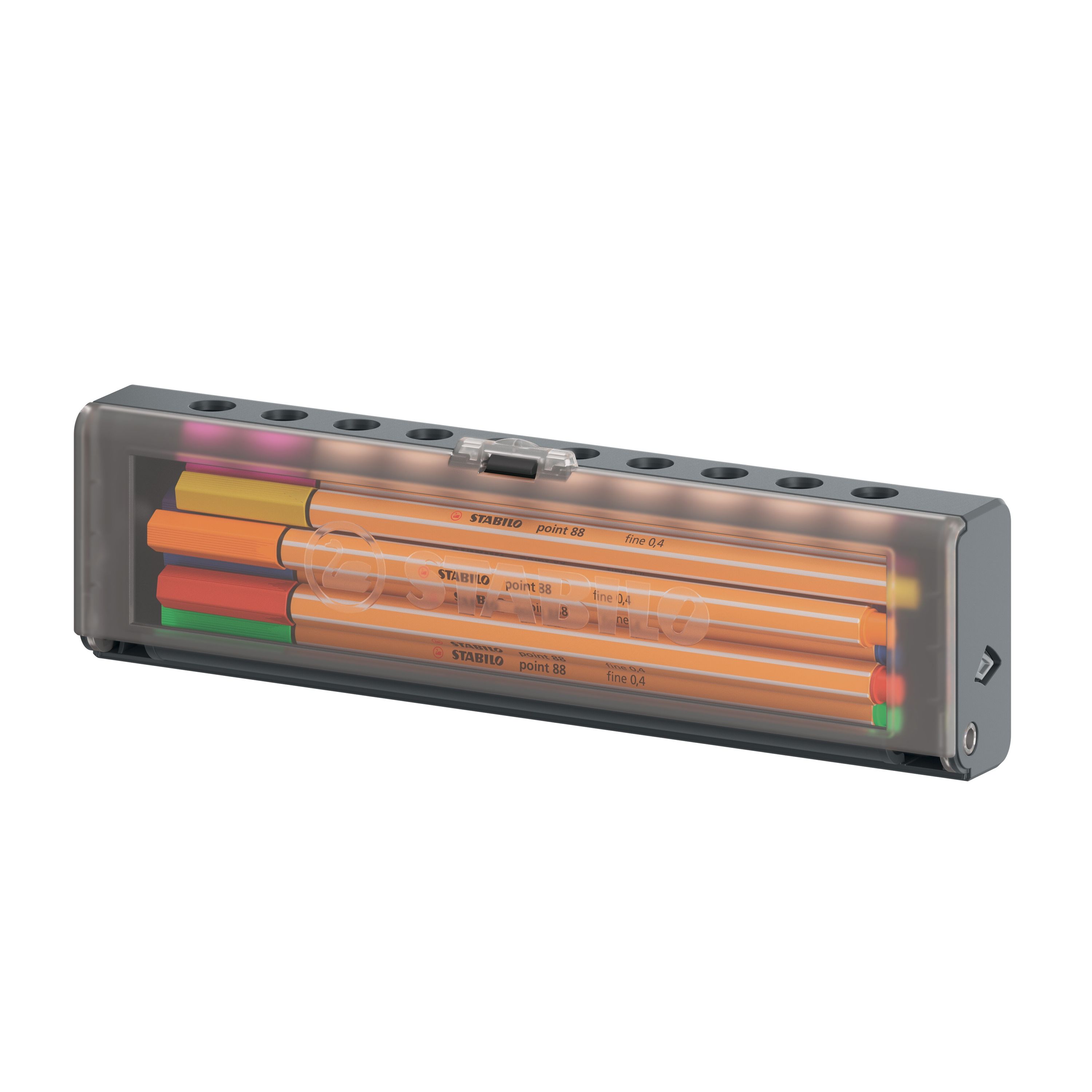 STABILO point 88 Click Set für 10 Fineliner-484