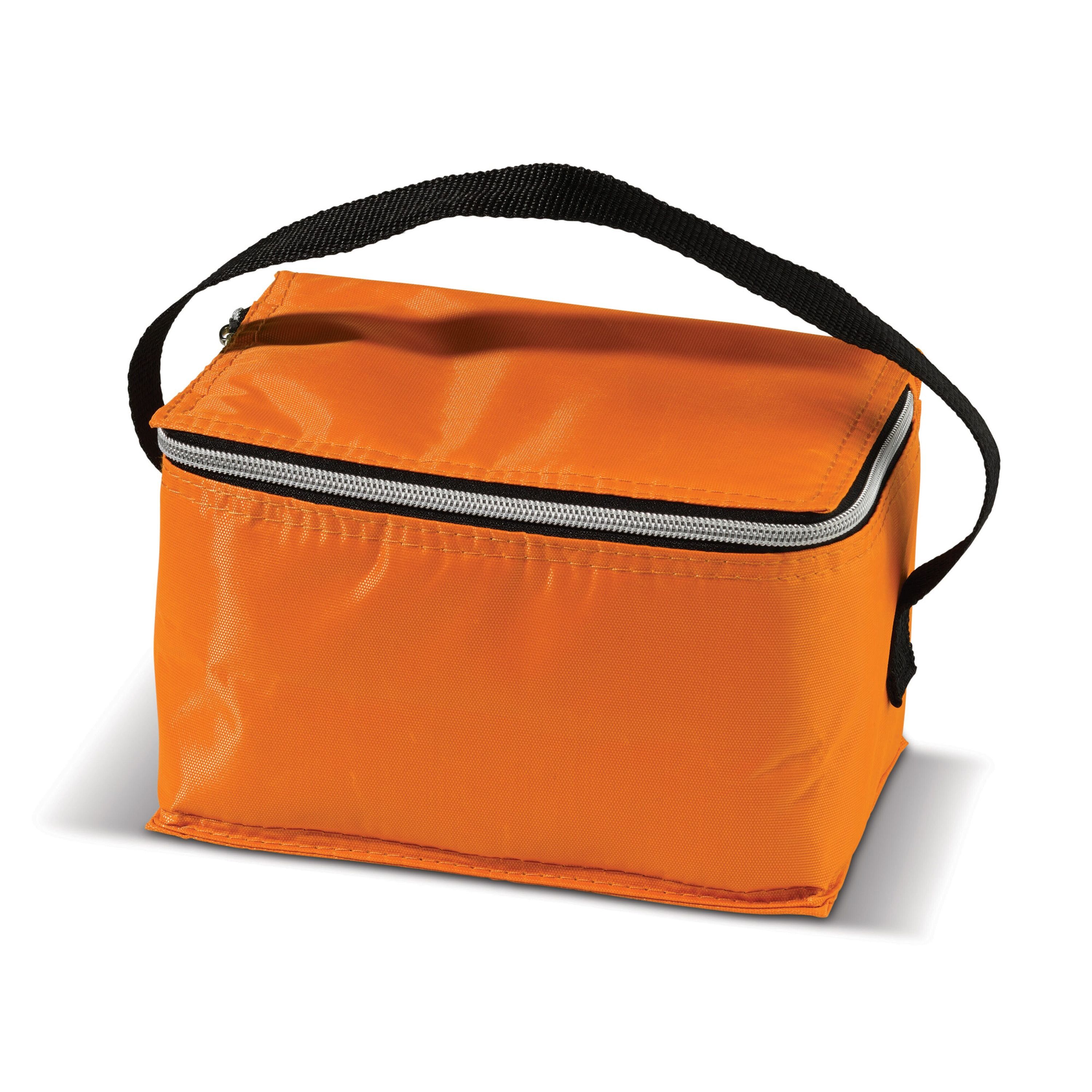 Kühltasche für 6 Dosen 20 x 12.5 x 13 cm - orange-439