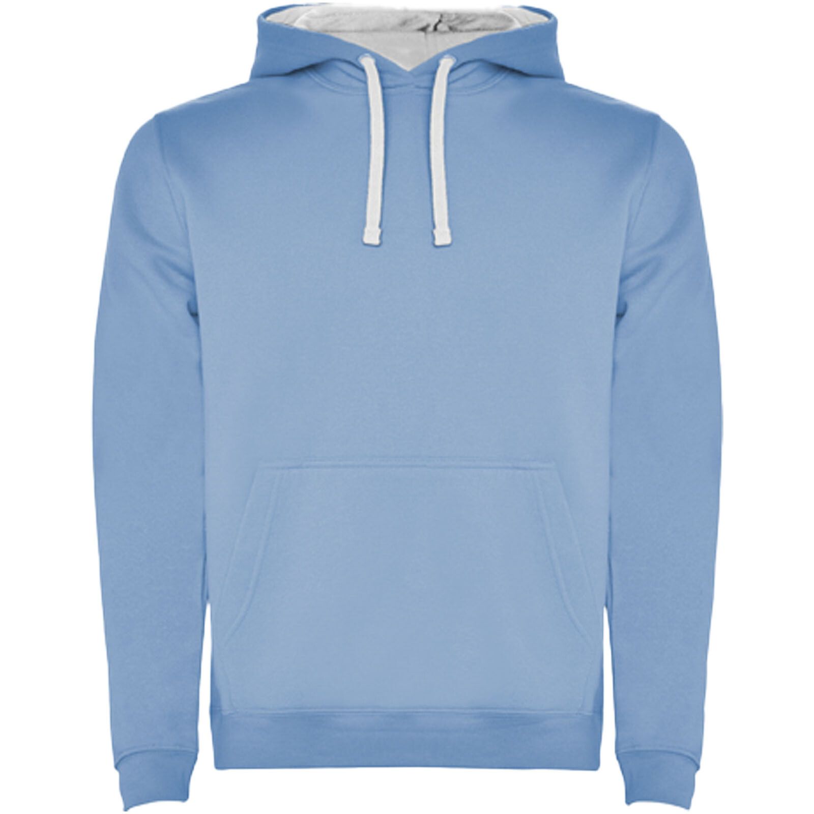 Urban Kapuzenpullover für Kinder - himmelblau -  weiss-560