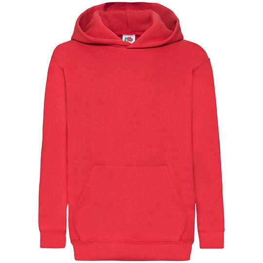 Kids´ Classic Hooded Sweat - red-962