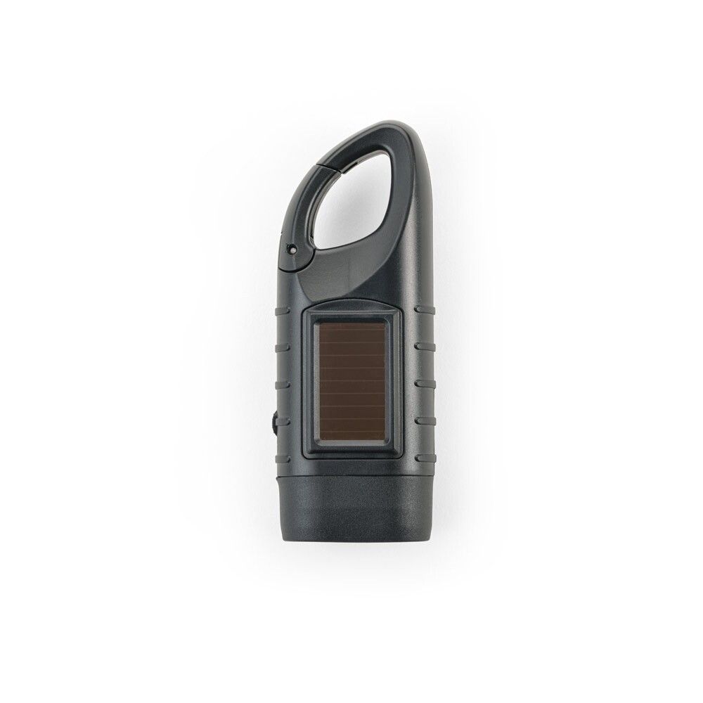 SOLARKY Kompakte 0.5 W ABS-Taschenlampe mit 3 weißen LEDs mit 90 Lumen - schwarz-126