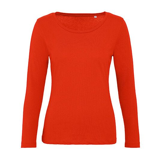 Inspire Long Sleeve T /Women_° - fire red - XL-579