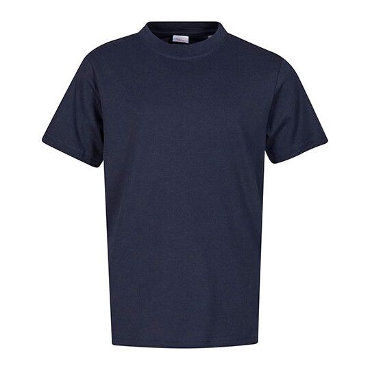 Kids Basic Regular Fit Tee - navy-226