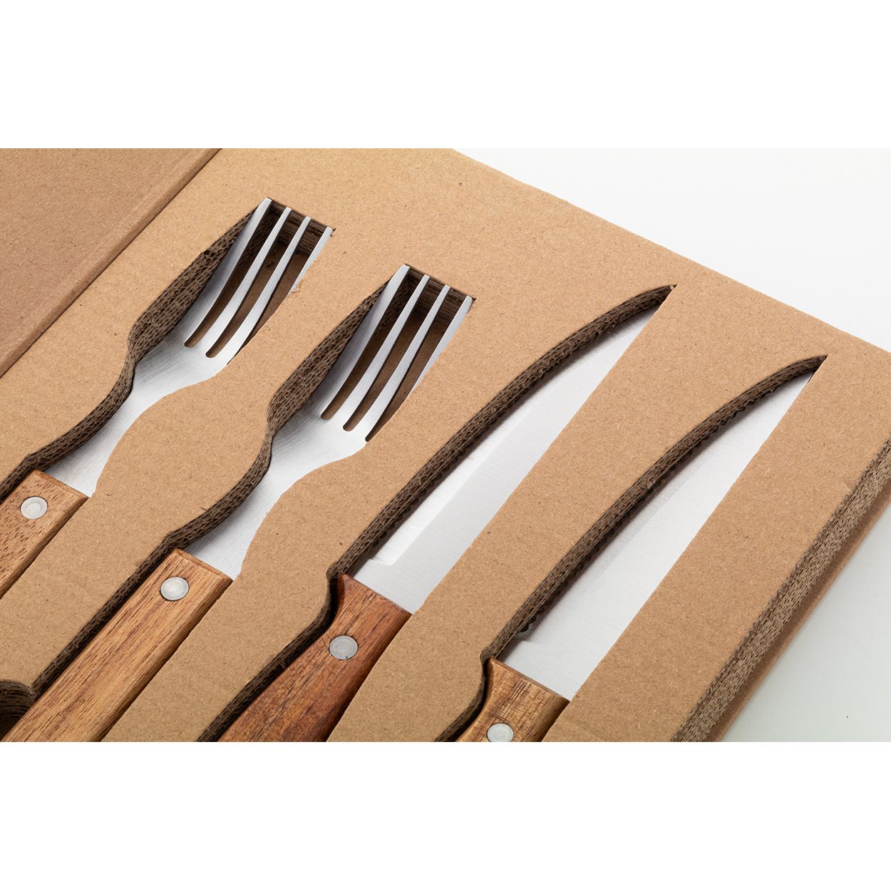 Tomahawk Steak-Besteckset - natur-938