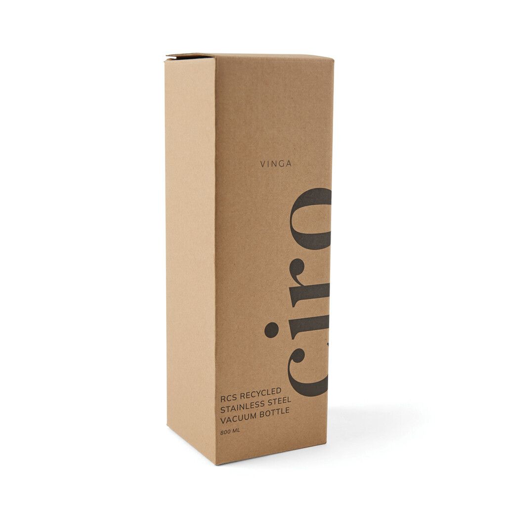 VINGA Ciro RCS recycelte Vakuumflasche 800ml - blau-835