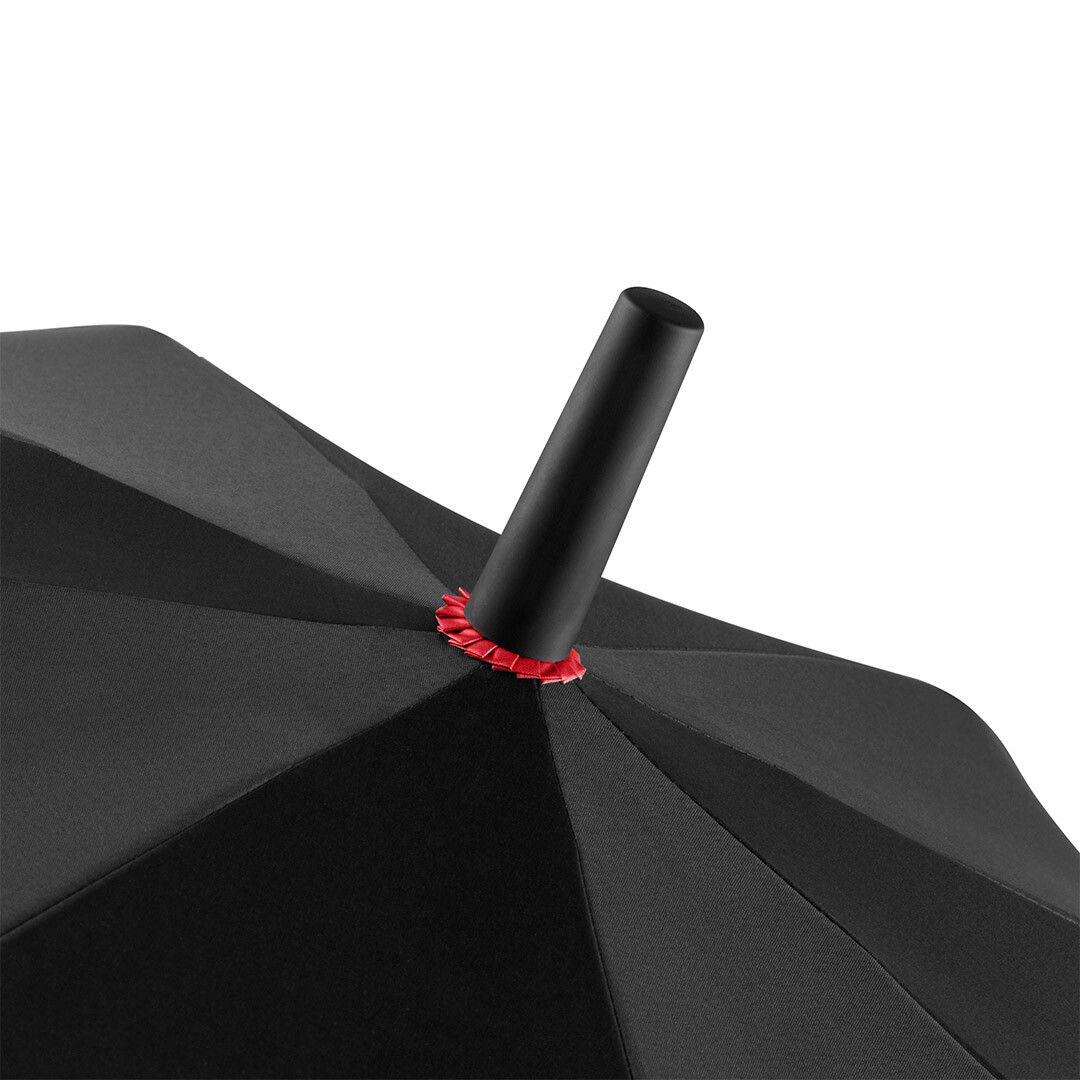 AC-Stockschirm FARE® Doubleface Ø105 cm - schwarz - rot-68