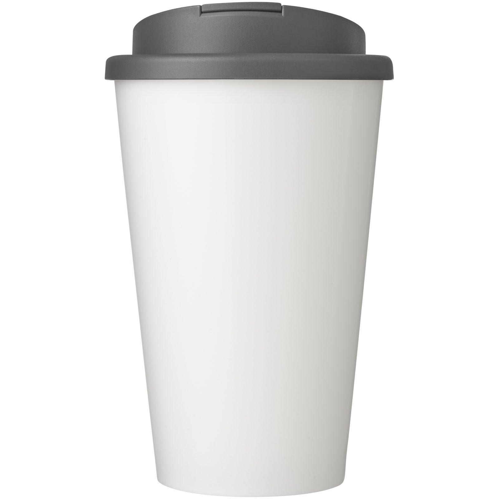 Brite-Americano 350 ml Isolierbecher mit auslaufsicherem Schraubverschluss - weiss -  grau-818