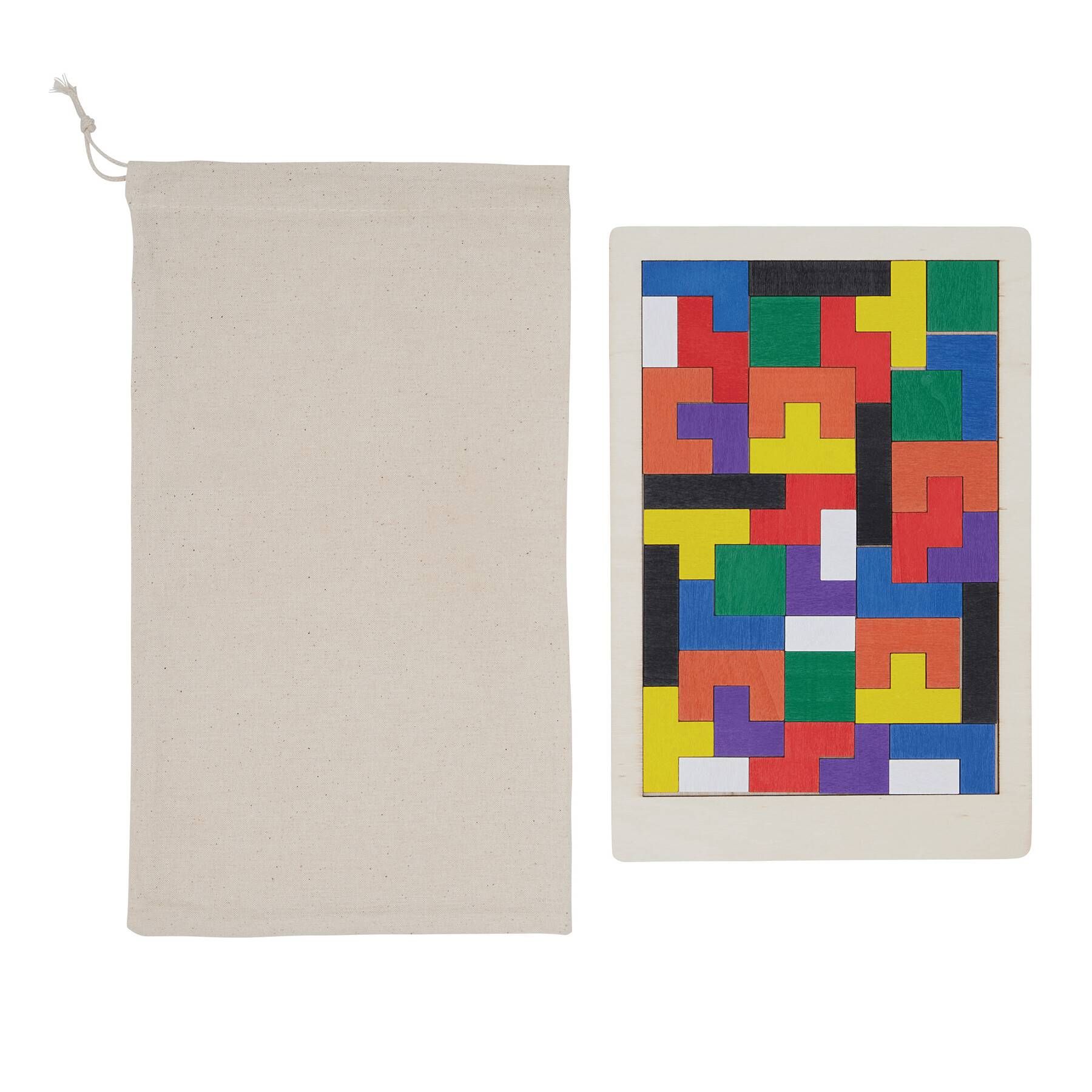 Holz-Puzzle BRAIN TWISTER - bunt-18