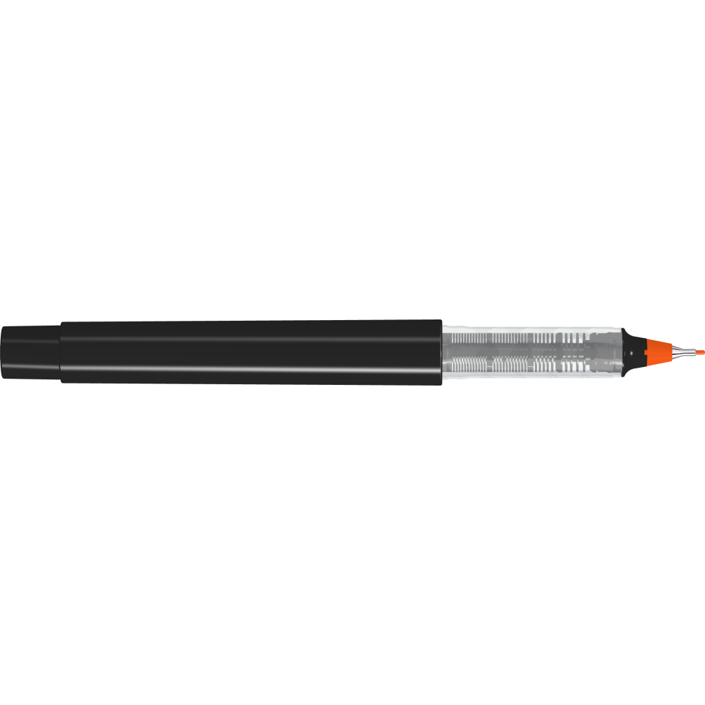 Recycled Pet Pen Pro Fl Fineliner - orange-856