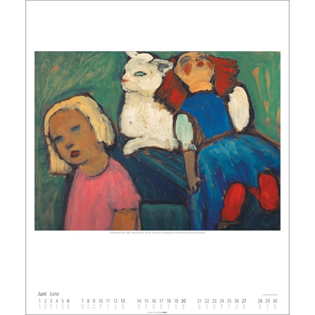 Gabriele Münter - Kunst & Kultur Kalender-942