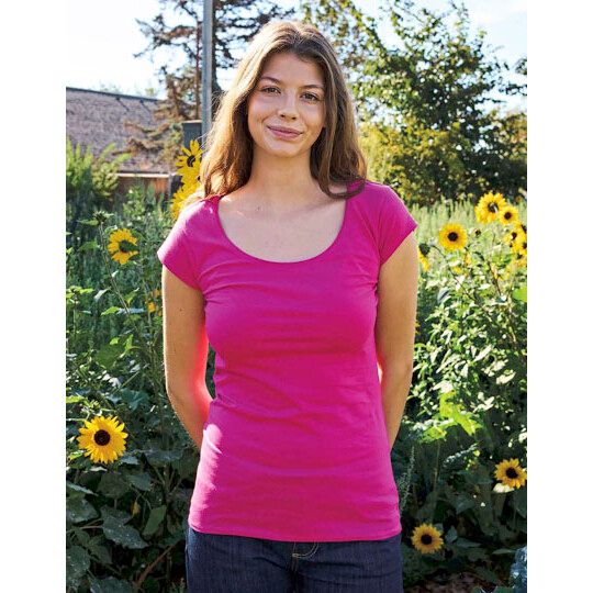 Ladies´ Roundneck T-Shirt - black-56