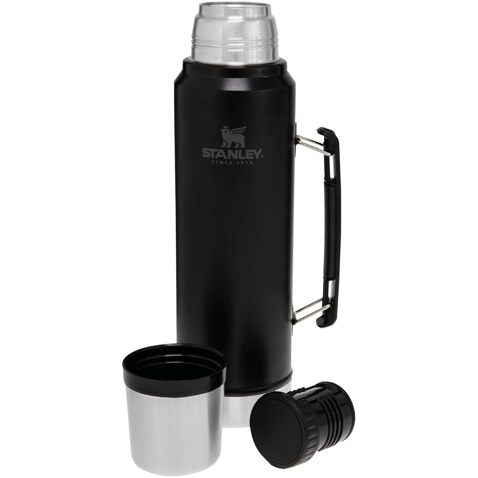 Stanley 1000 ml Classic Legendary Isolierflasche - mattschwarz-999