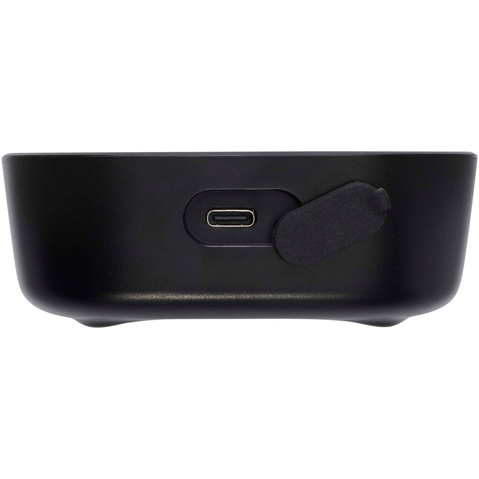 Stark 2.0 3 W Mini-Bluetooth-Lautsprecher aus recyceltem RCS Kunststoff - schwarz-373
