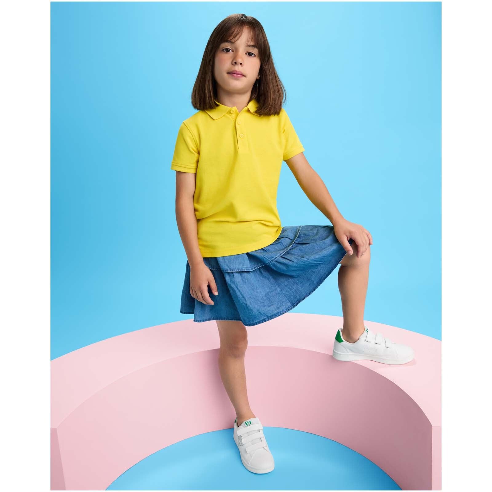 Star 200 g/m² Poloshirt für Kinder - weiss-547