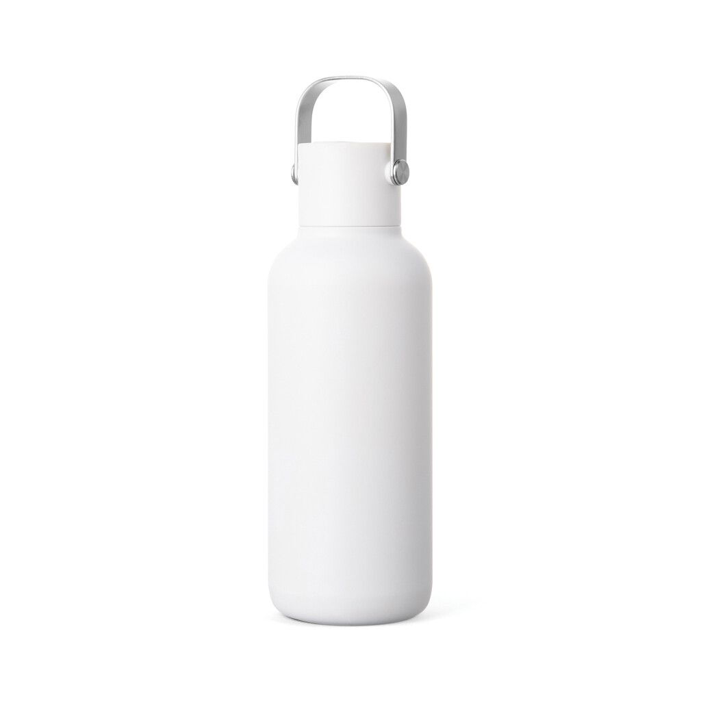VINGA Cael RCS Stainless-Steel Trinkflasche 600ml - weiß-301