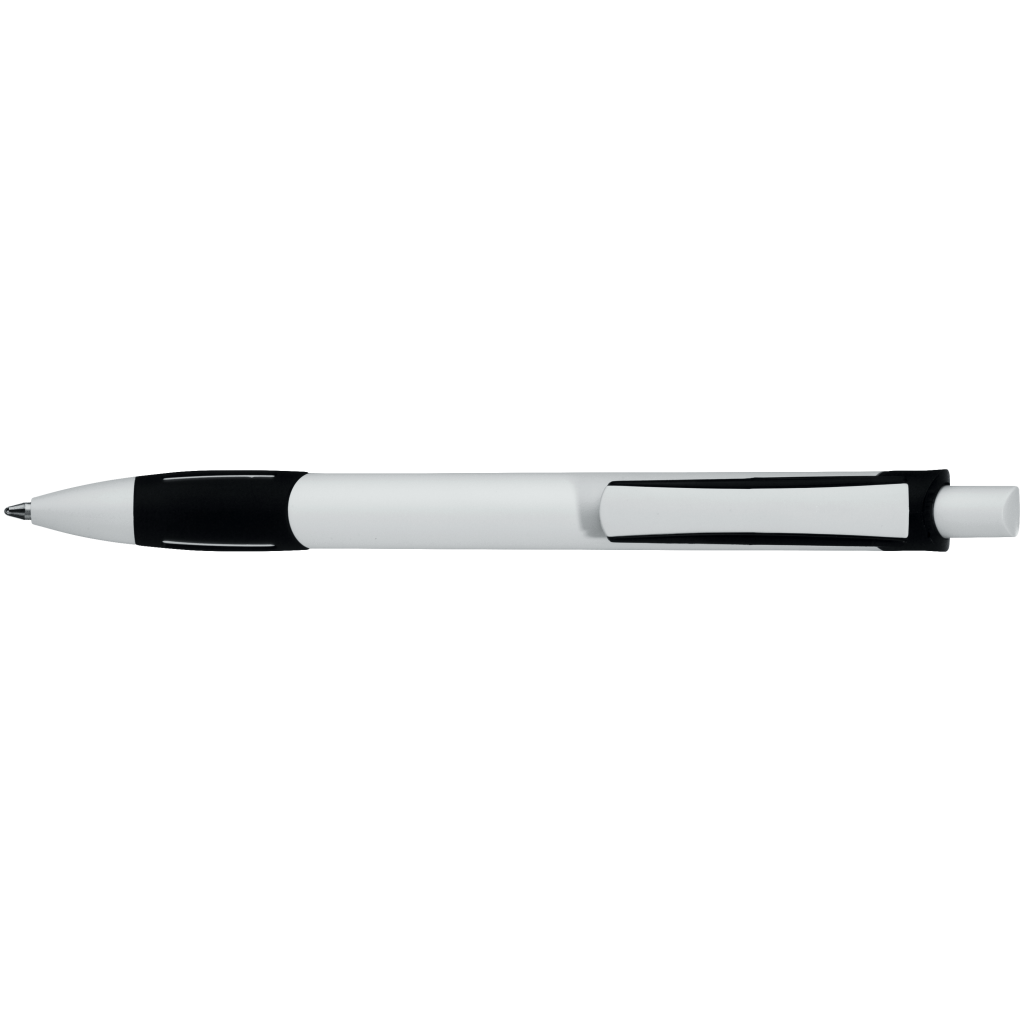 Stripe Druckkugelschreiber - schwarz-956