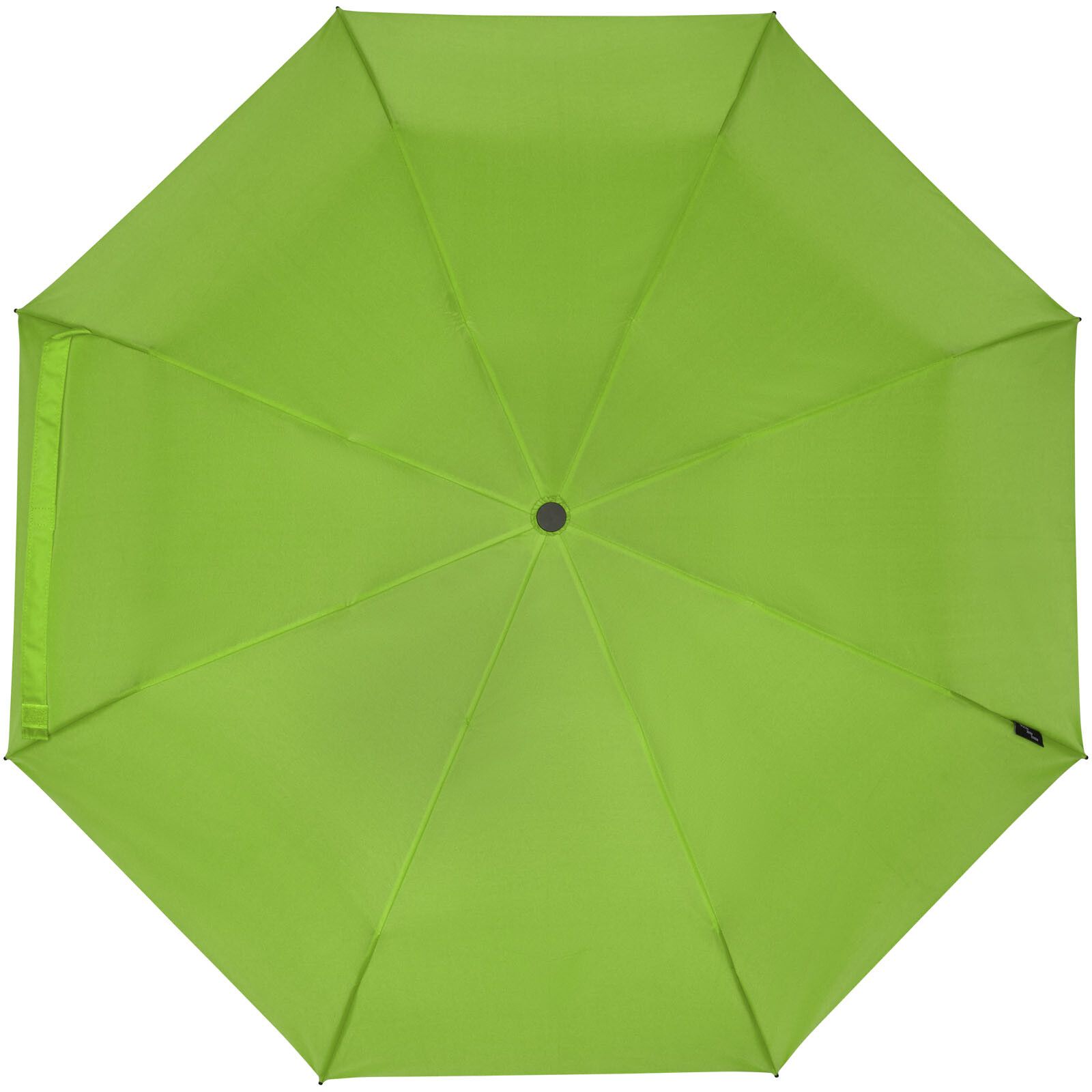 Birgit 21'' faltbarer winddichter Regenschirm aus recyceltem PET - lindgrün-178