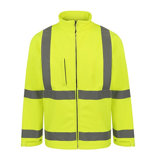 Hi-Vis Safety Softshell Jacket Turku - signal yellow-874