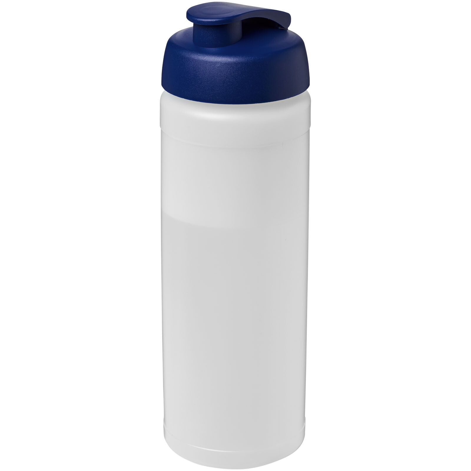 Baseline Plus 750 ml Flasche mit Klappdeckel - transparent -  blau-789