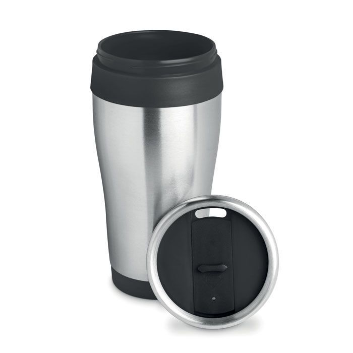 Doppelwandiger Trinkbecher 455 ml TRAM - schwarz-285