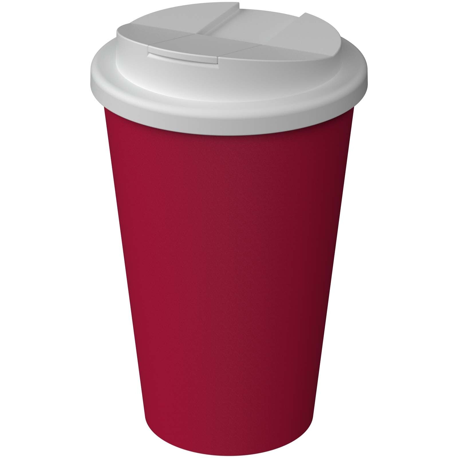 Americano Infiniti 350 ml Isolierbecher mit auslaufsicherem Deckel - bordeaux-407