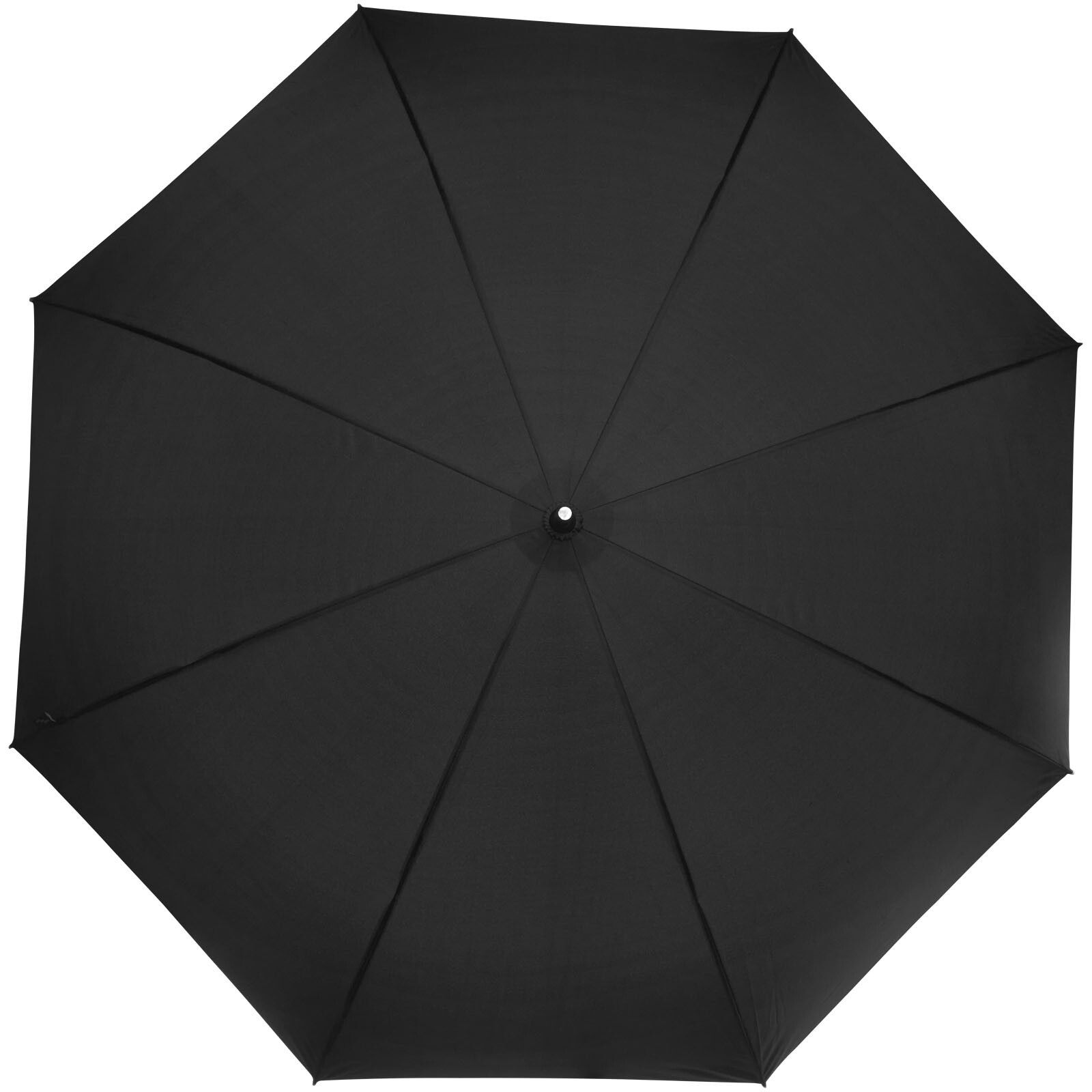 Romee 30'' windbeständiger Golfschirm aus recyceltem PET - schwarz-500