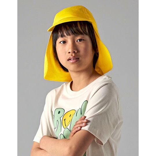 Junior Legionnaire Style Cap - sky blue-339